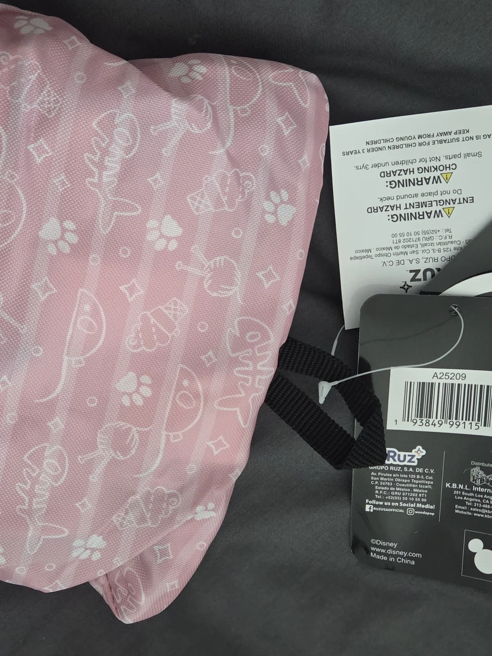 Disney Pink 'My Cat My Best Friend' Cat Waist Bag